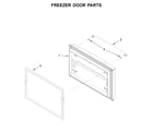 Ikea IX6HHEXDSM03 freezer door parts diagram