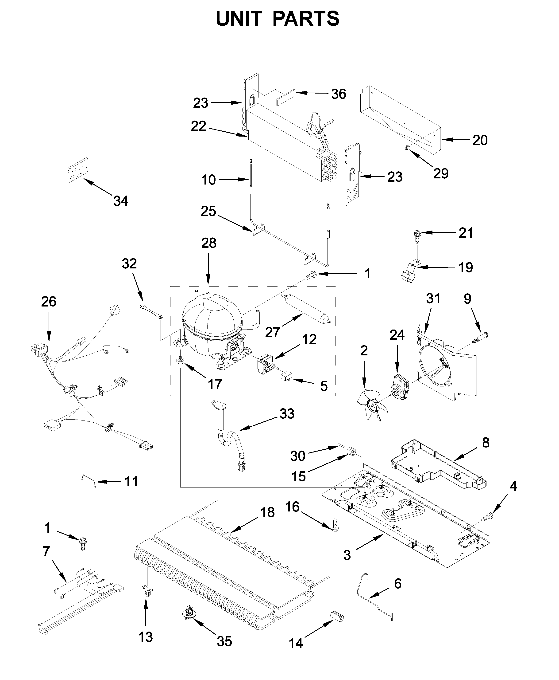 Unit parts