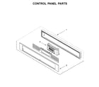 KitchenAid KMBP107ESS02 control panel parts diagram