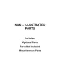 Optional parts (not included)