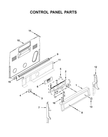Control panel parts