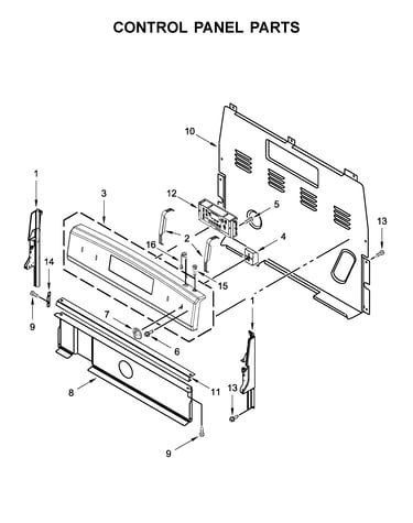 Control panel parts