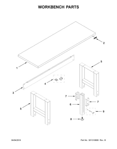 Workbench parts
