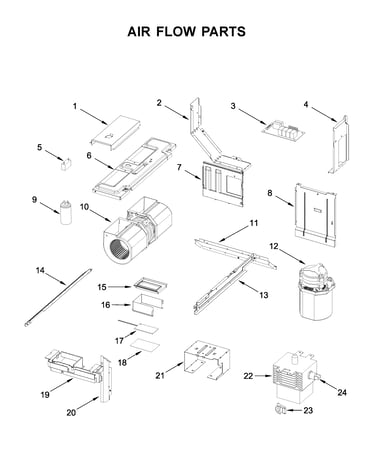 Air flow parts
