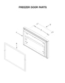 Freezer door parts