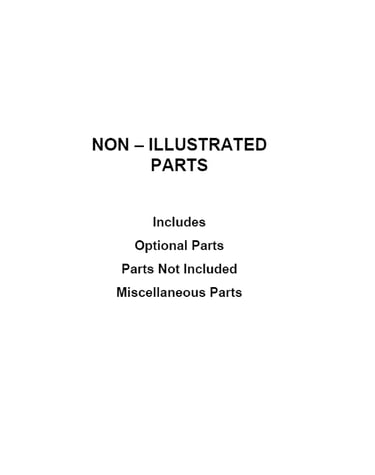 Optional parts (not included)