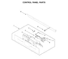 Jenn-Air JMC2430IM01 control panel parts diagram