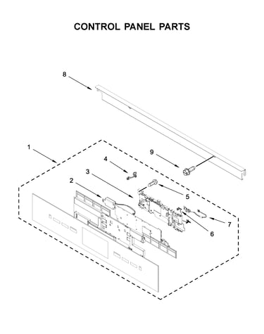 Control panel parts