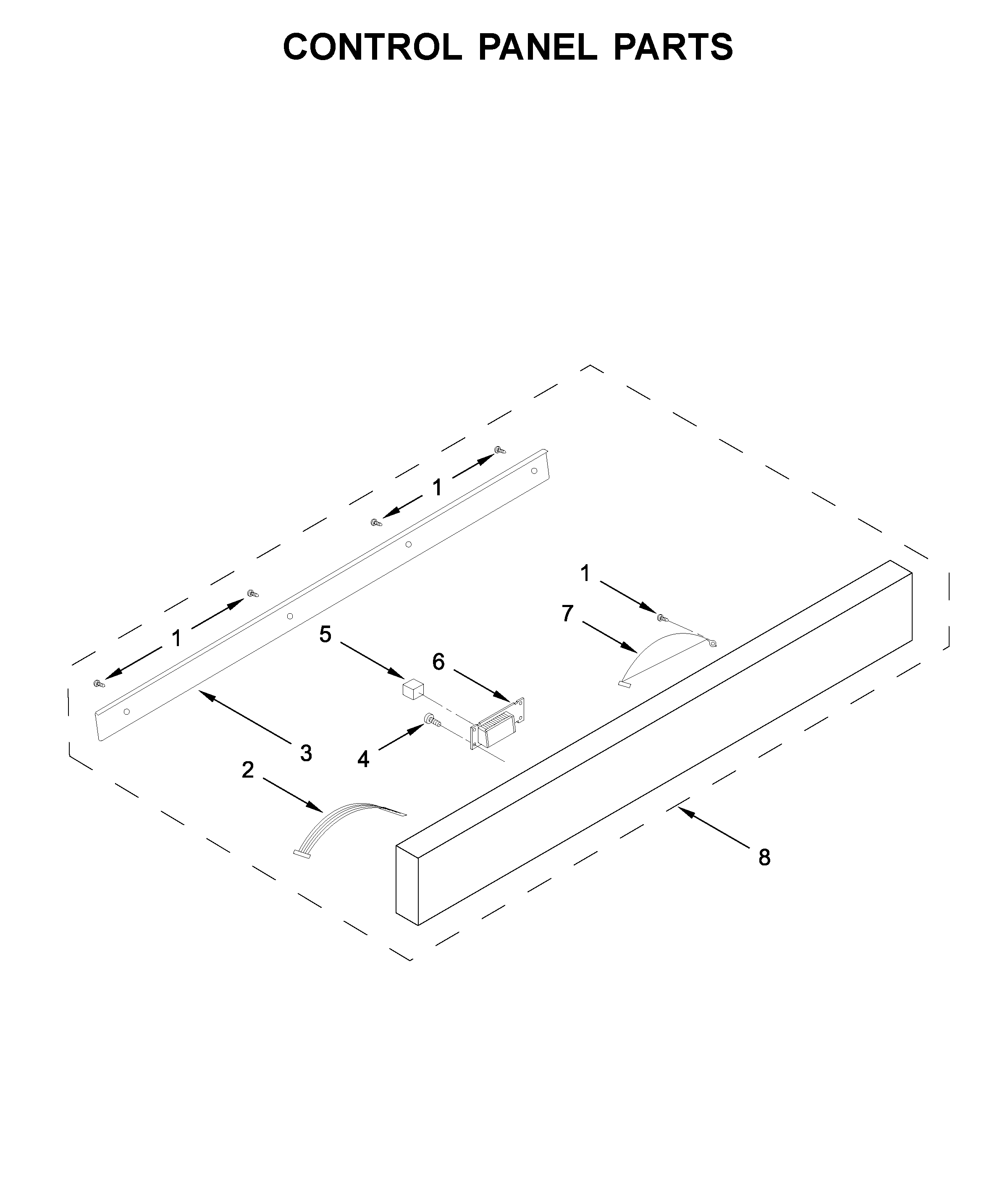 Control panel parts
