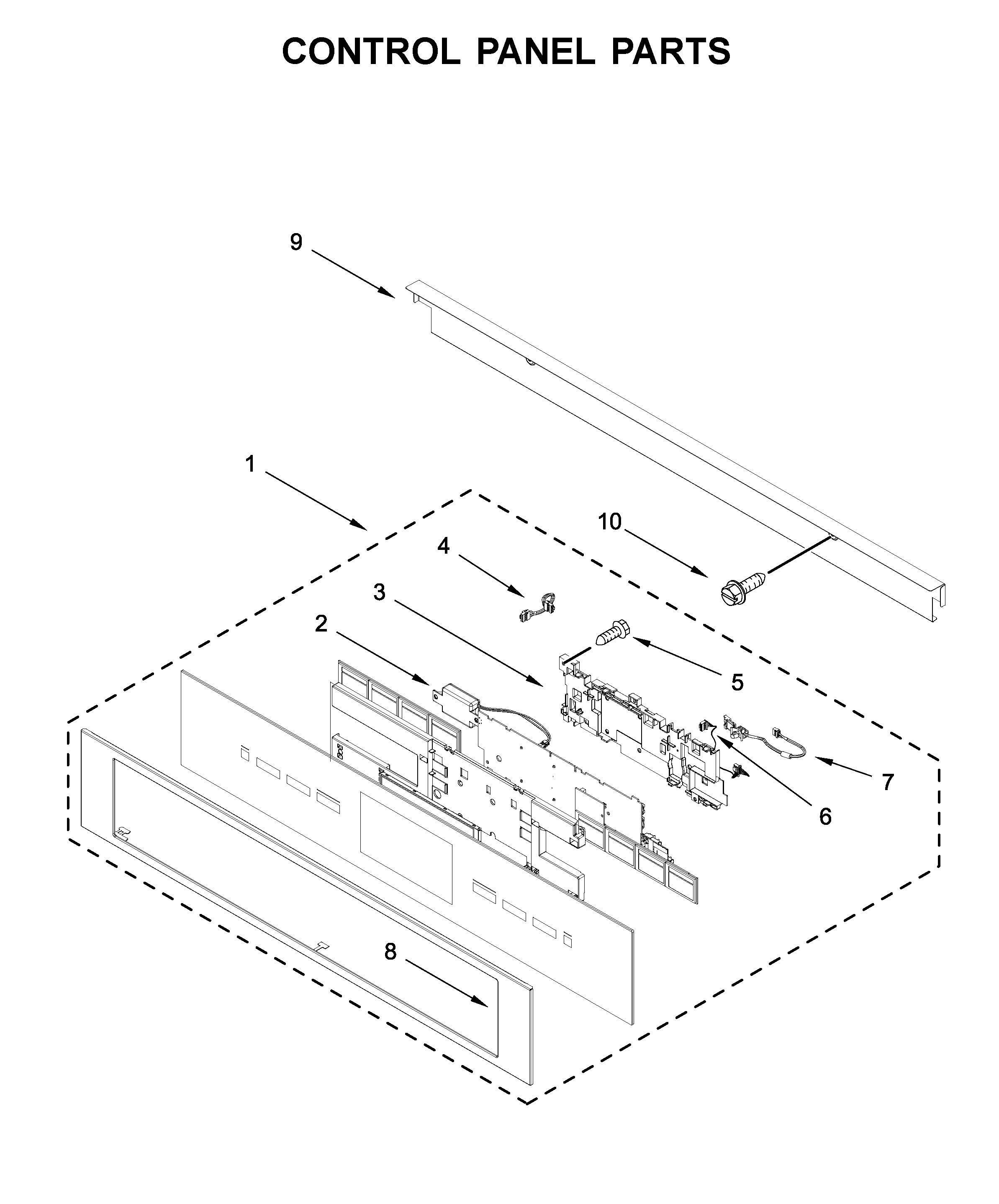 CONTROL PANEL PARTS