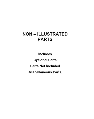 Optional parts (not included)