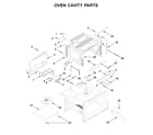 Jenn-Air JMDFS30HM01 oven cavity parts diagram