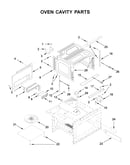 Oven cavity parts