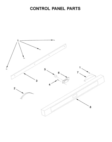 Control panel parts