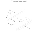 Jenn-Air JMDFS30HL01 control panel parts diagram