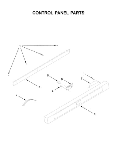 Control panel parts