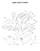 Oven cavity parts
