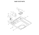 Jenn-Air JMDFS30HL01 base plate parts diagram
