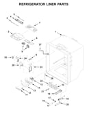 Refrigerator liner parts
