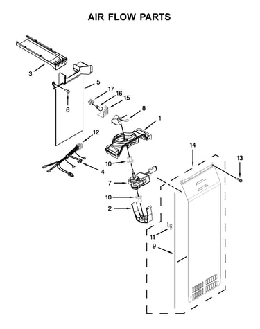 Air flow parts