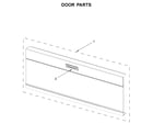 KitchenAid YKMLS311HBL0 door parts diagram