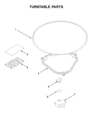 Turntable parts