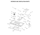 KitchenAid YKMLS311HWH2 interior and ventilation parts diagram
