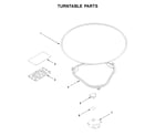 KitchenAid YKMLS311HBL2 turntable parts diagram