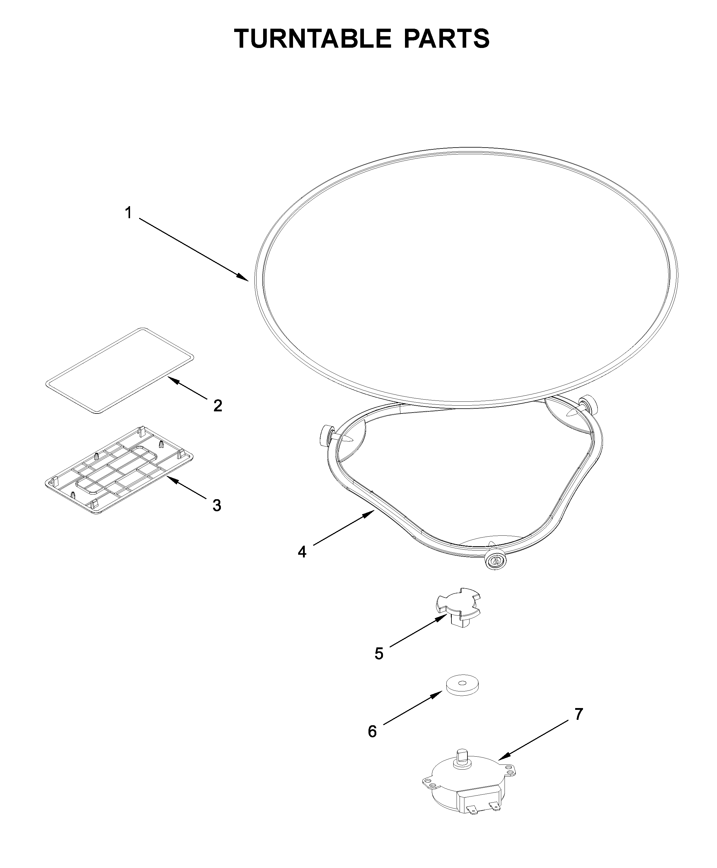 TURNTABLE PARTS