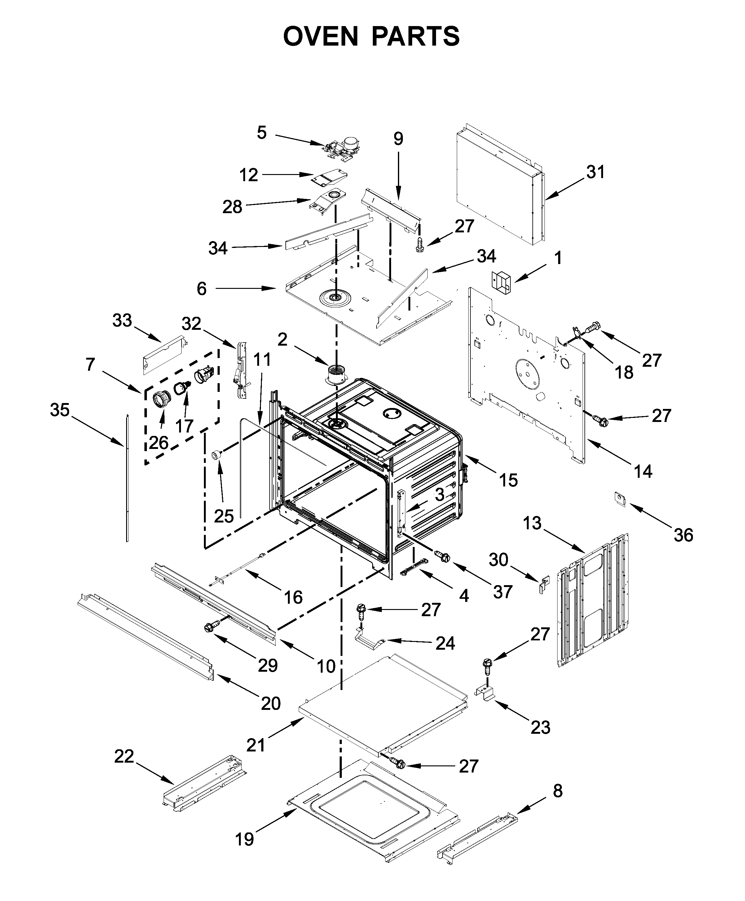 Oven parts