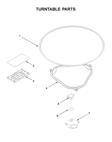 Turntable parts