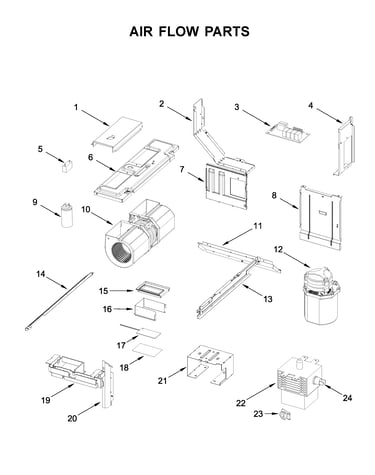 Air flow parts