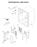 Refrigerator liner parts