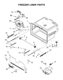 Freezer liner parts
