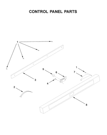 Control panel parts
