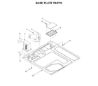 KitchenAid KMBD104GSS01 base plate parts diagram