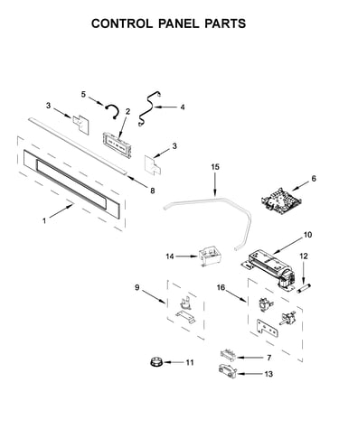 Control panel parts