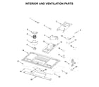 KitchenAid YKMLS311HWH4 interior and ventilation parts diagram