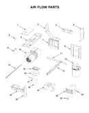 Air flow parts