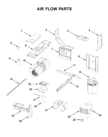 Air flow parts