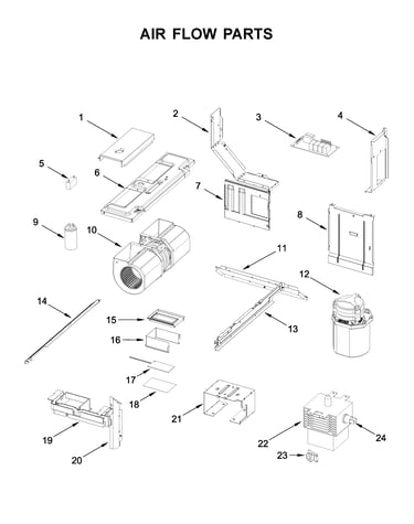Air flow parts