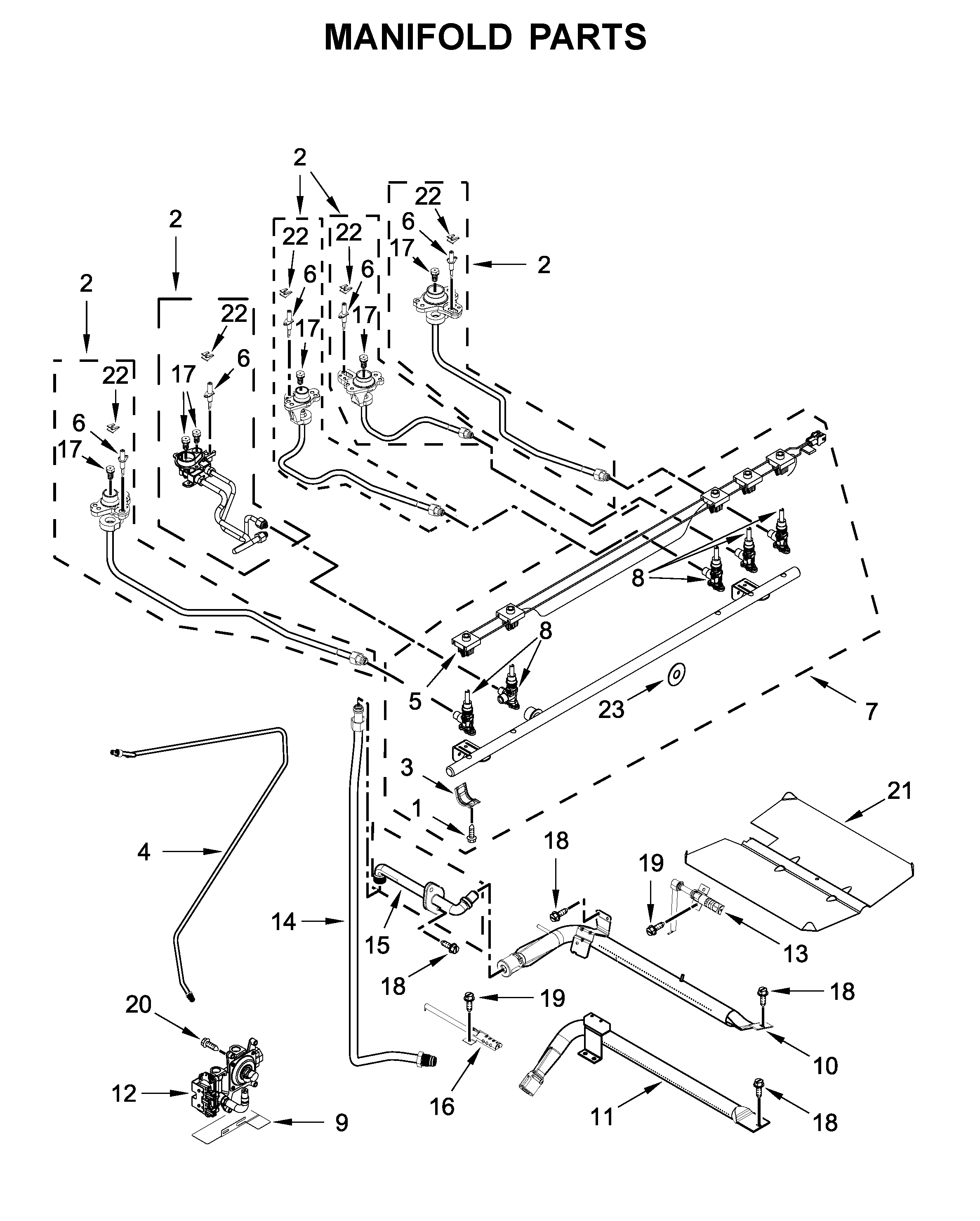 MANIFOLD PARTS