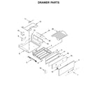 Jenn-Air JGS1450DB0 drawer parts diagram