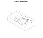 Jenn-Air JMC2427IM01 control panel parts diagram