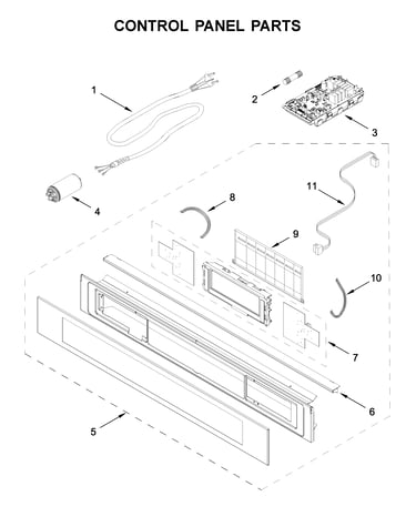 Control panel parts