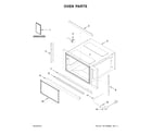 Jenn-Air JJW6024HM0 oven parts diagram