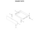 Whirlpool WFE505W0HS1 drawer parts diagram