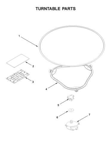 Turntable parts