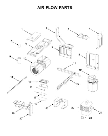 Air flow parts