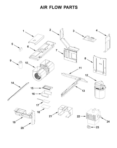 Air flow parts